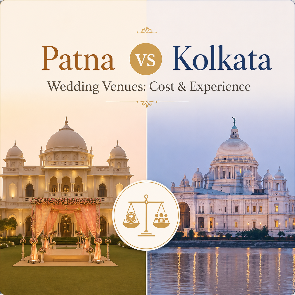 Patna vs Kolkata Wedding Venues: Cost & Experience Comparison