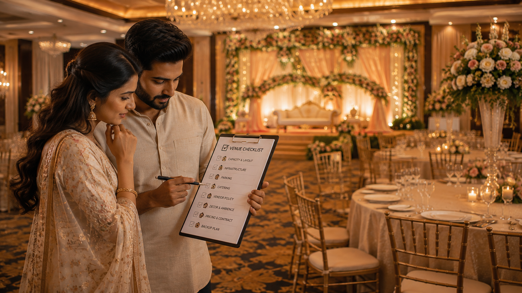 Venue Selection Checklist: What to Check Before Booking Your Wedding Venue