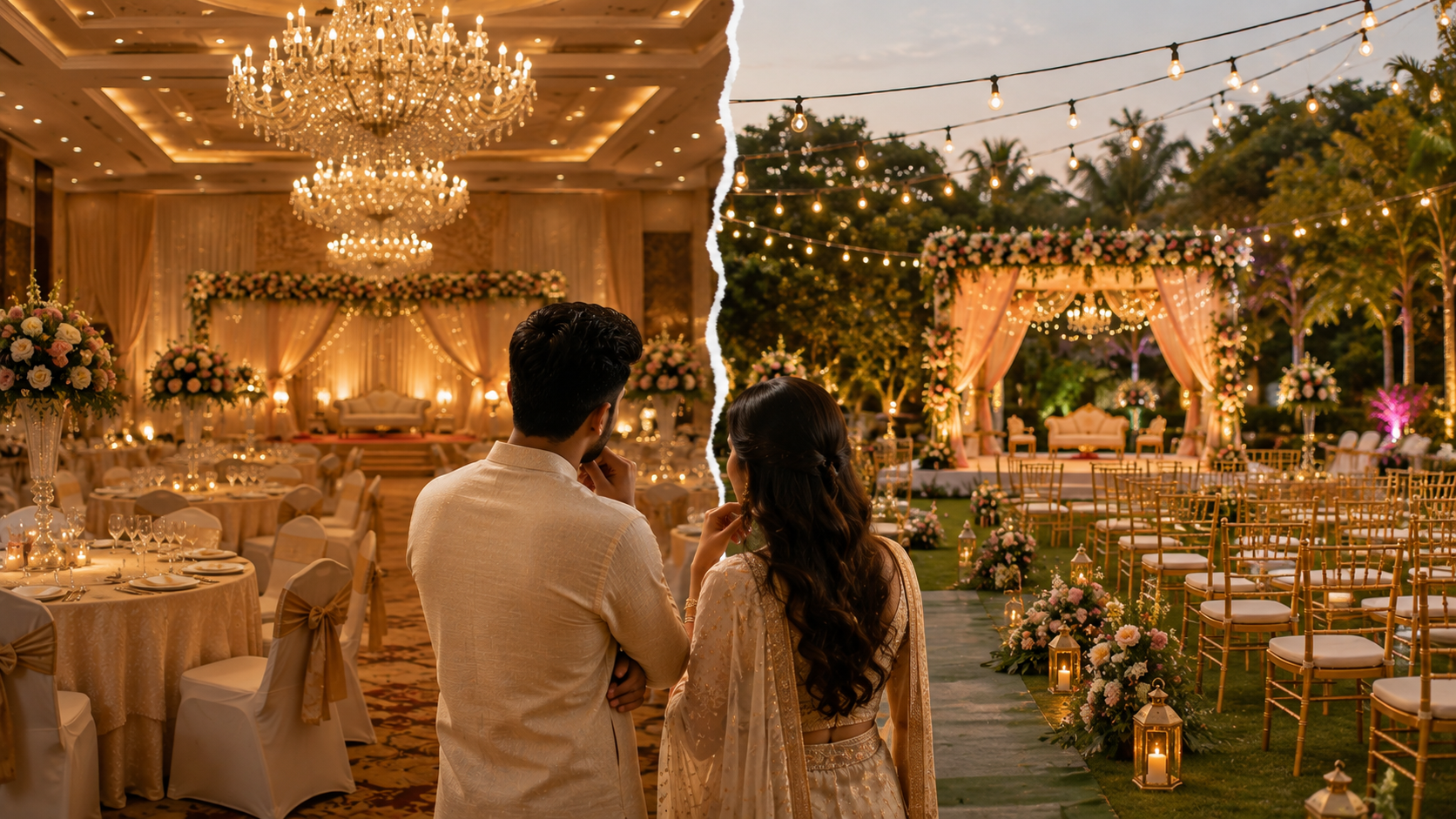 Indoor vs Outdoor Wedding Venue: Which Setting Is Right for Your Celebration?