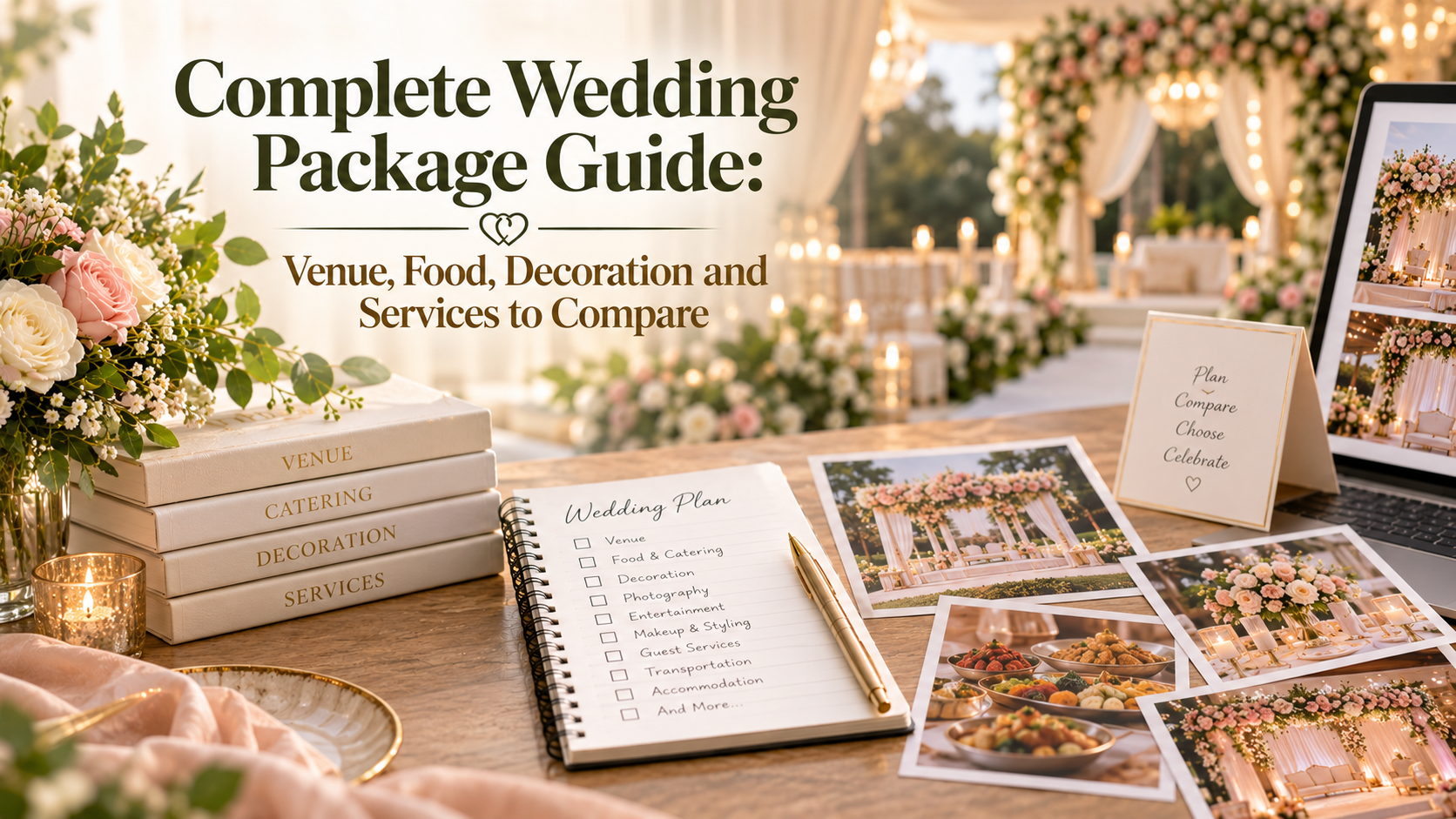 Complete Wedding Package Guide: Venue, Food, Decoration and Services to Compare