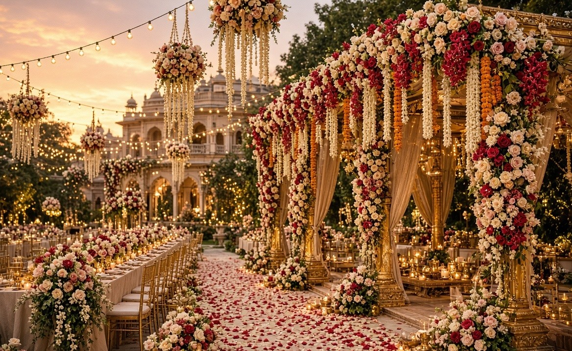 Floral Decoration for Weddings: Ideas, Costs and Ways to Create an Elegant Venue