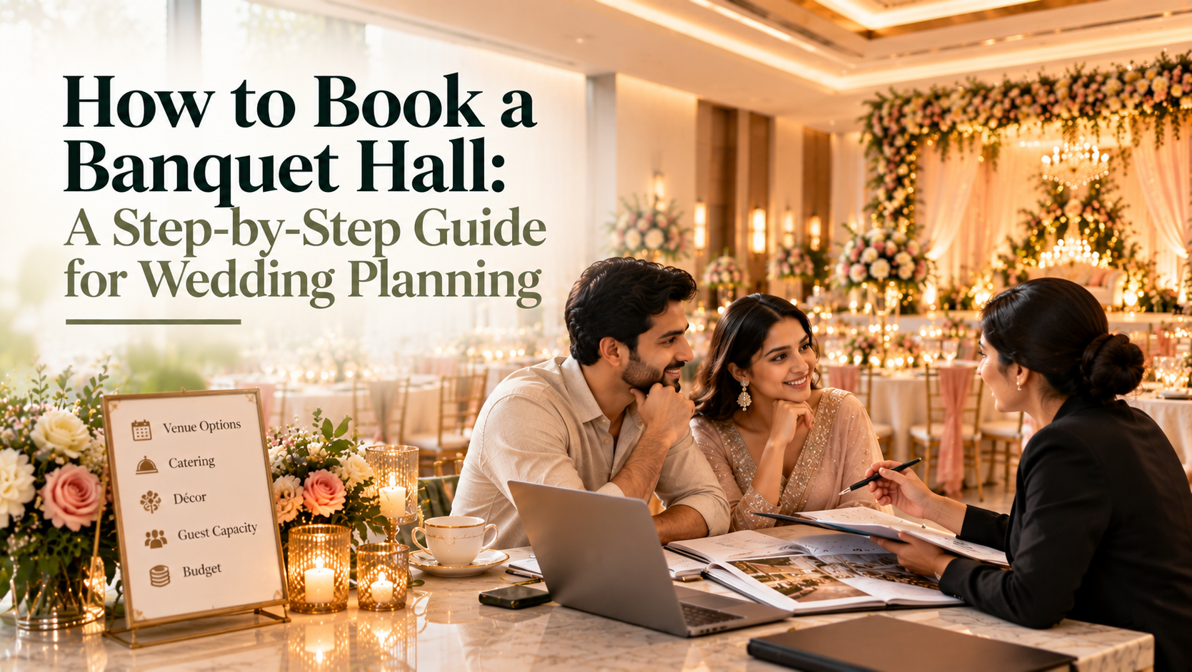 How to Book a Banquet Hall: A Step-by-Step Guide for Wedding Planning